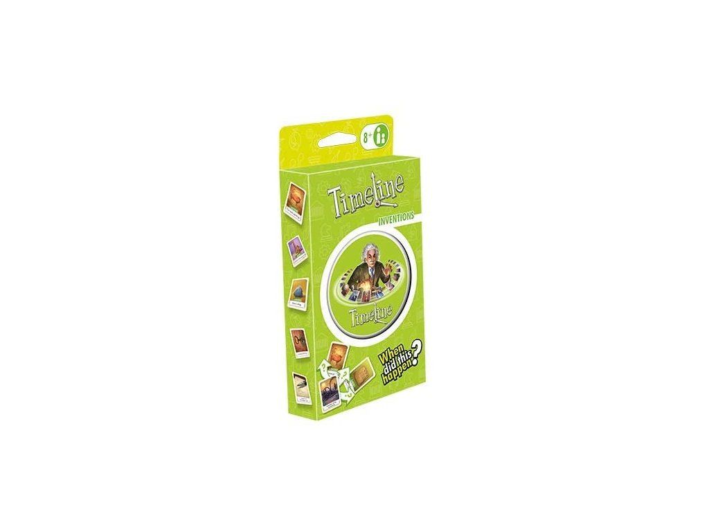 Asmodee - Timeline Inventions Eco Blister