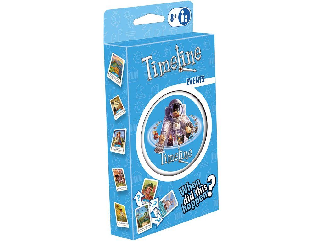 Asmodee - Timeline Events Eco Blister