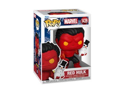 Funko POP! Marvel: Holiday S4 - Red Hulk with Snowman