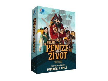 2706 pirati penize nebo zivot krabice bile pozadi