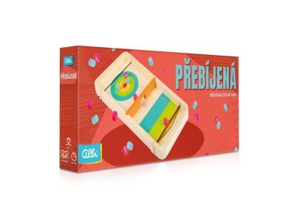Přebíjená - Dřevěná stolní hra