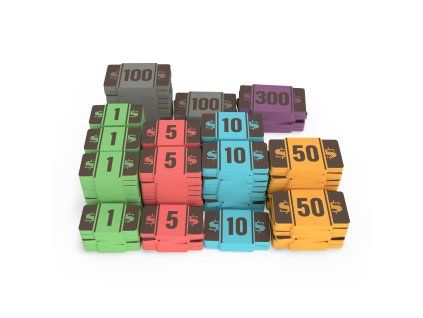wooden money