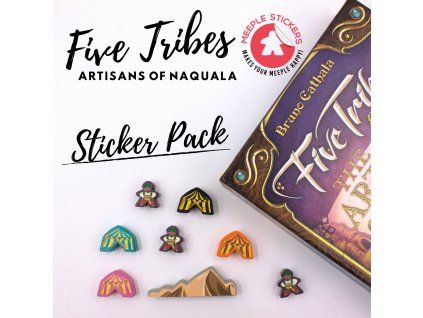 Samolepky pro Five Tribes: Artisans  (Five Tribes: Artisans Stickers)