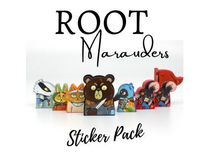 Samolepky pro Root: Rozšíření Plenitelů  (Root – Marauders Stickers)