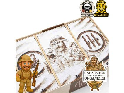 odhodlani severni afrika krabice insert MitroCZECH Undaunted North Africa BoardGameHolic 1000x1000