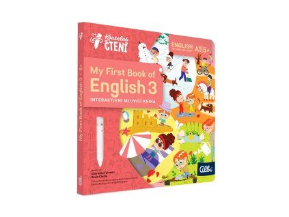 Kniha My First Book of English 3 - Actions (Kouzelné čtení)