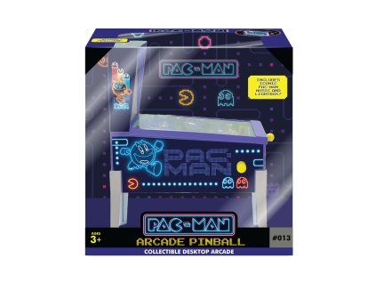 0173120 mini arcade neon pinball pac man