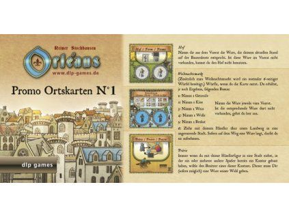dlp Games - Orléans: Ortskarten Promo Edition 1