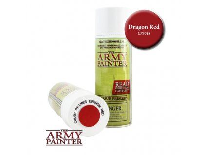 Army Painter - Army Painter - Color Primer - Dragon Red Spray 400ml