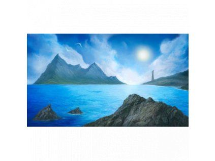 Kraken Wargames - Kraken Wargames Playmat - Island (61 x 35 cm)