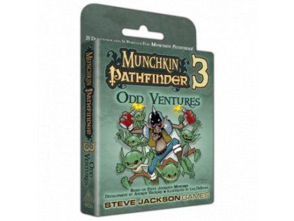 Steve Jackson Games - Munchkin: Pathfinder 3 Odd Ventures