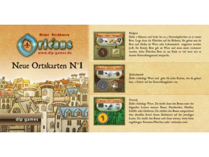 dlp Games - Orléans: Ortskarten 1