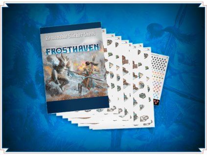 Sinister Fish Games - Frosthaven Removable Sticker Set
