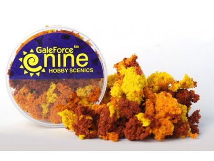 Gale Force Nine - GF9 - Hobby Round: Autumn 3 Color Clump Foliage Mix