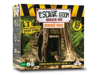 ADC Blackfire - ESCAPE ROOM: Úniková hra - Rodinná edice - 3 scénáře