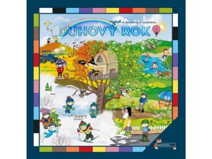 Didakticka hra - Duhový rok