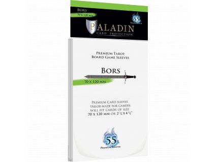 Board&Dice - Obaly na karty Paladin: Bors (70x120mm) 55 ks