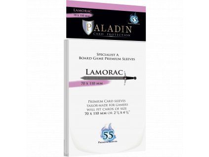 Board&Dice - Obaly na karty Paladin: Lamorac (70x110mm) 55 ks