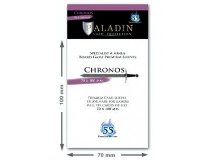 Board&Dice - Obaly na karty Paladin: Chronos (70x100mm) 55 ks