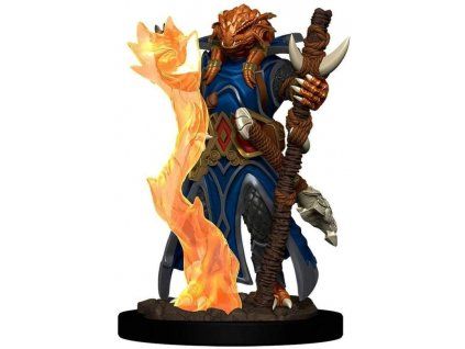 WizKids - D&D Icons of the Realms: Premium Painted Figure - Dragonborn Sorcerer Female