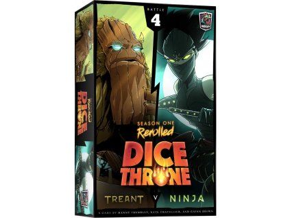 Roxley Games - Dice Throne: Season One Rerolled - Treant vs. Ninja
