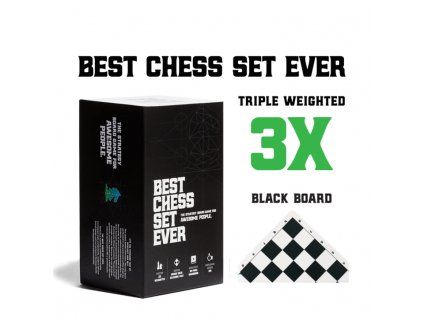 Best Chess Set Ever - Best Chess Set Ever (Black Board) 3X