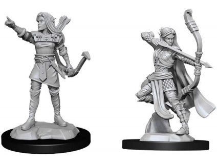 WizKids - D&D Nolzur's Marvelous Miniatures - Elf Ranger Female
