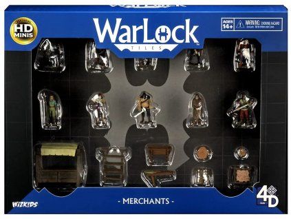 WizKids - WarLock Tiles: Accessory - Merchants
