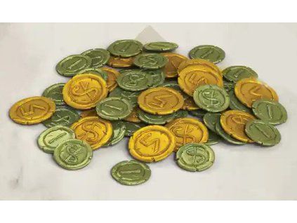 TLAMA games - Hippocrates - kovové mince