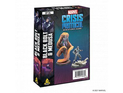 Atomic Mass Games - Marvel Crisis Protocol: Black Bolt & Medusa
