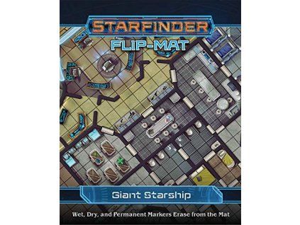 Paizo Publishing - Starfinder Flip-Mat: Giant Starship