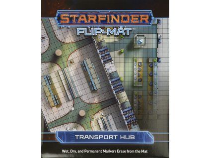 Paizo Publishing - Starfinder Flip-Mat: Transport Hub