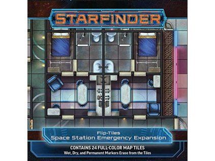 Paizo Publishing - Starfinder Flip-Tiles: Space Station Emergency Expansion