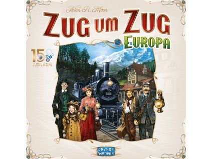 Asmodee - Ticket to Ride: Europa 15 Year Edition - DE