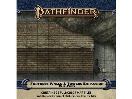 Paizo Publishing - Pathfinder Flip-Tiles: Fortress Walls & Towers Expansion