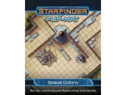 Paizo Publishing - Starfinder Flip-Mat: Space Colony