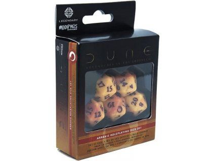 Modiphius Entertainment - Dune: Adventures in the Imperium Dice Set: Arrakis