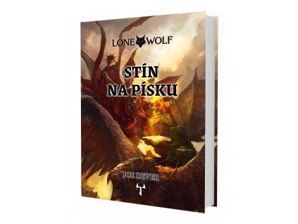 Mytago - Lone Wolf: Stín na písku (vázaná) + záložka