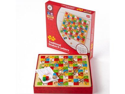 Bigjigs Toys - Bigjigs Toys Žebříky a hadi 2