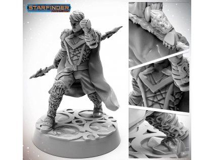 Archon Studio - Starfinder Miniatures: Human Solarian