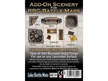 Loke Battle Mats - Add-On Scenery for RPG Maps - Dungeon Decorations