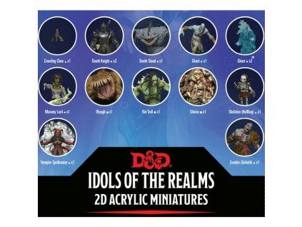 WizKids - D&D Idols of the Realms: Boneyard: 2D Set 1