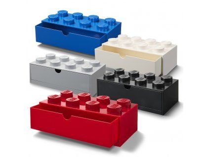LEGO Storage - LEGO stolní box 8 se zásuvkou (4021)