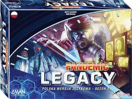 Z-Man Games - Pandemic Legacy: Season 1 (Modrá)