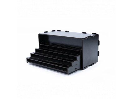 Kraken Wargames - Kraken Wargames Black Paint Rack: Farbregal ausziehbar (Citadel)