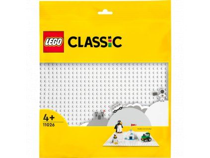 LEGO White Baseplate 11026