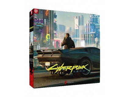 cyberpunk 2077 mercenary on the rise puzzles 1000 box 3d 500x600