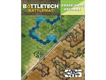 BattleTech: Battle Mat Grasslands/Savanna