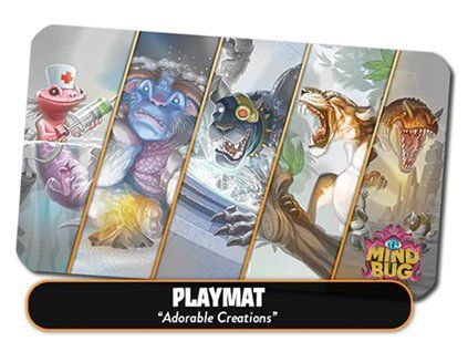 Mindbug - Full Art Playmat - Adorable Creations  (Základní set – maloobchodní verze)