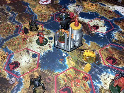 Scythe - 3D továrny  (Scythe - 3D factories)